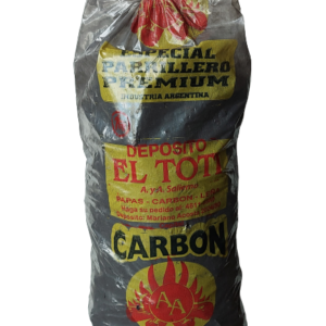 Carbón x 9 Kg aprox bolsa de nylon